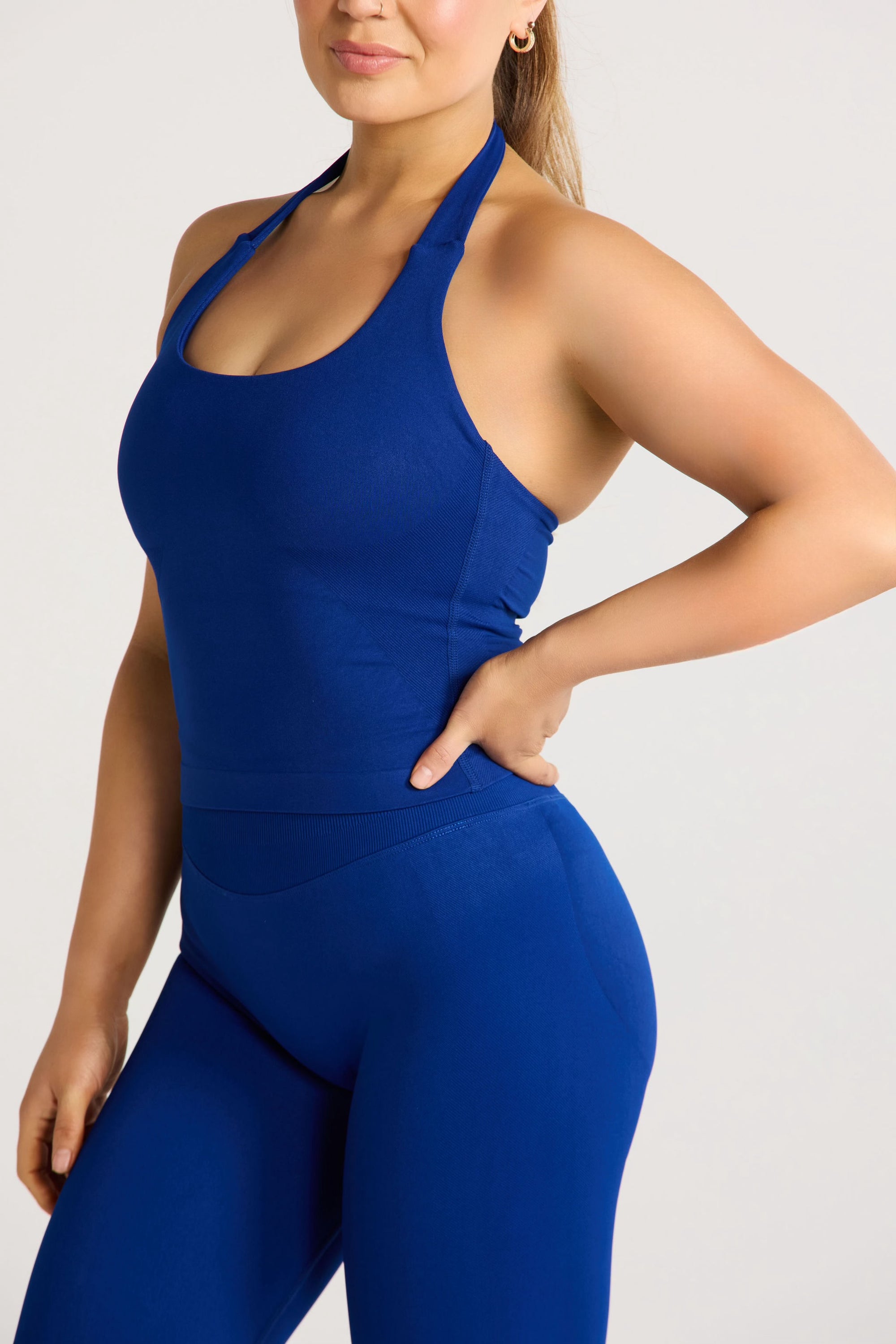 Sculpt Halter Tank - Ink
