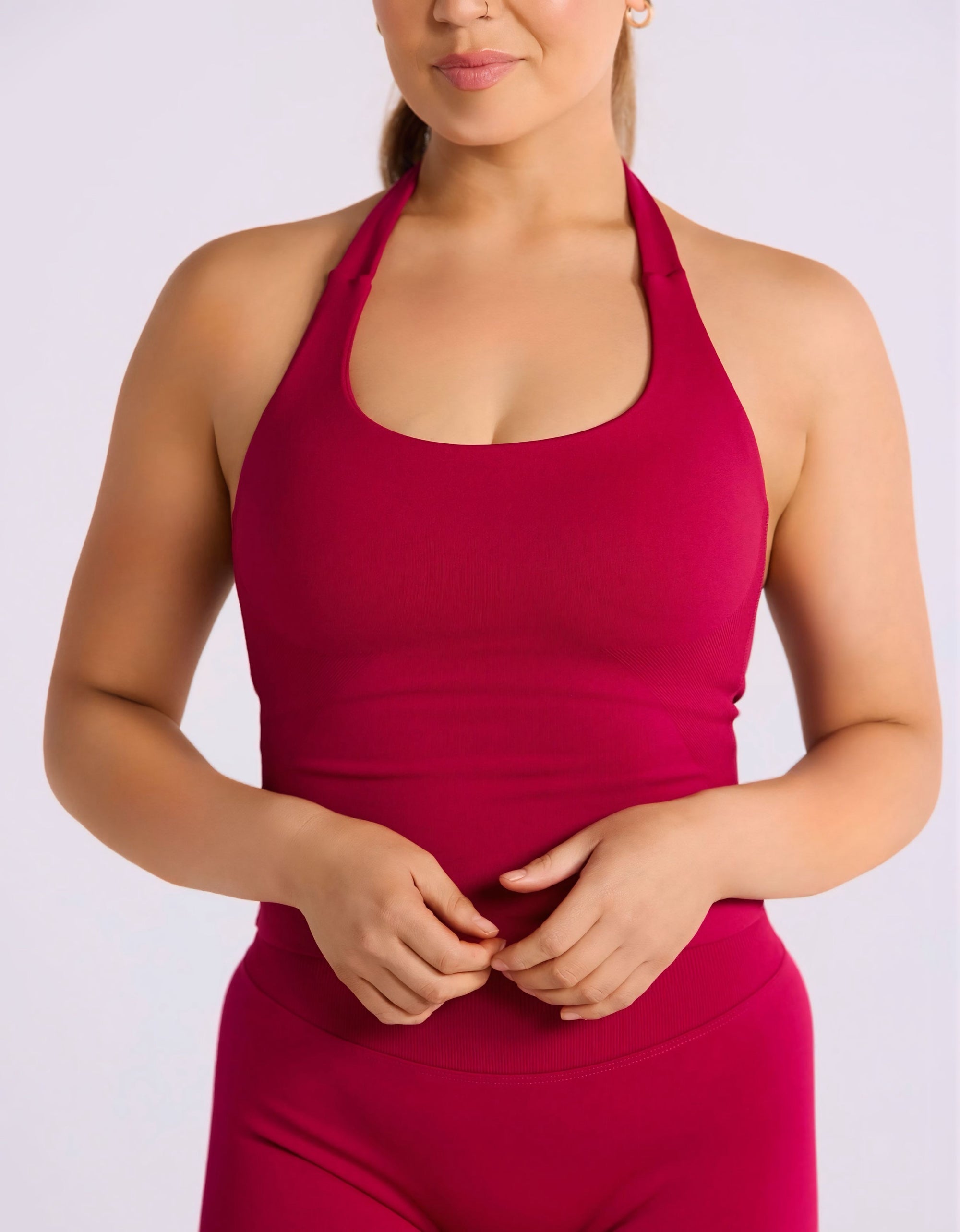 Sculpt Halter Tank - Winterberry