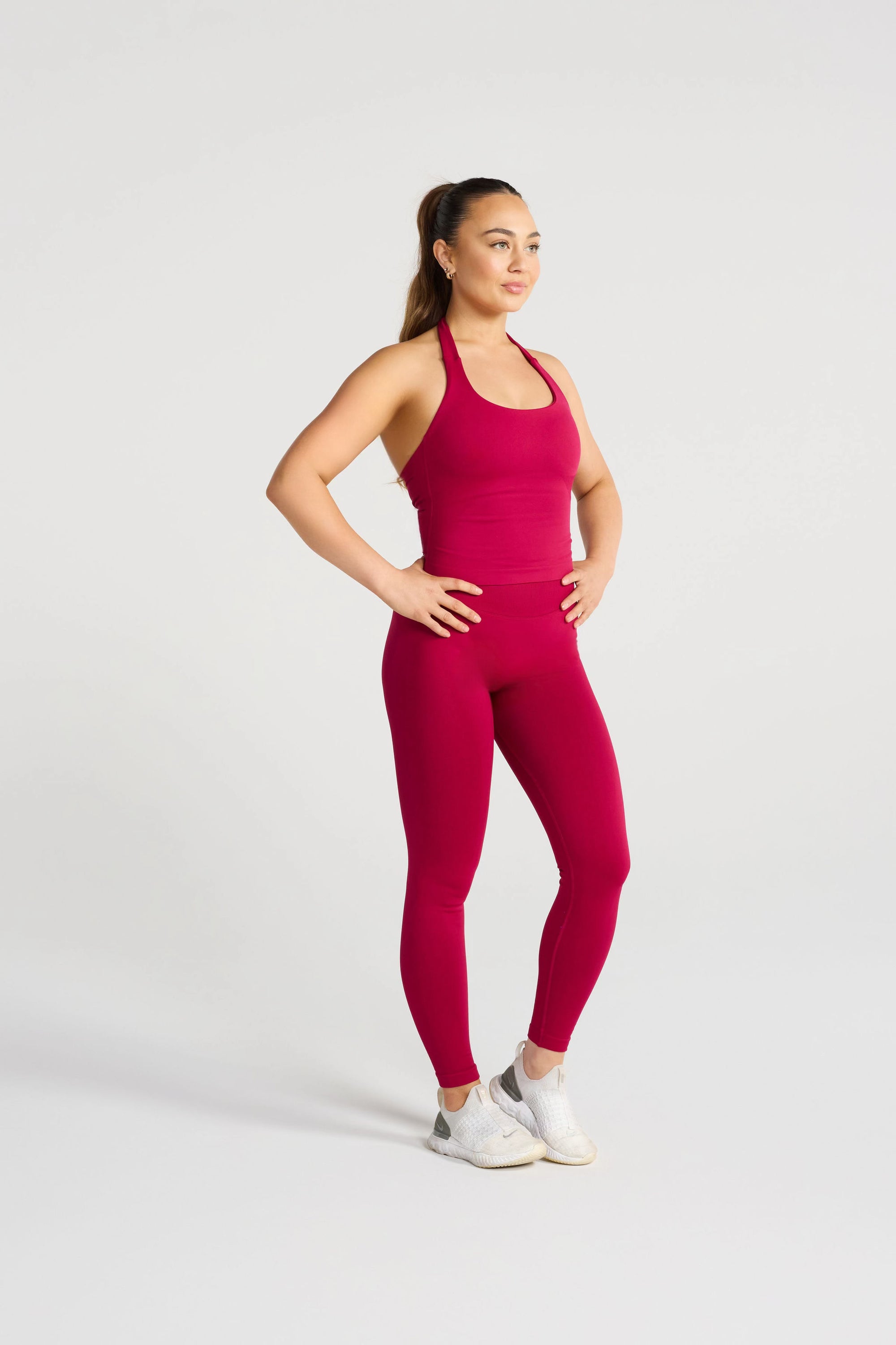 Sculpt Halter Tank - Winterberry