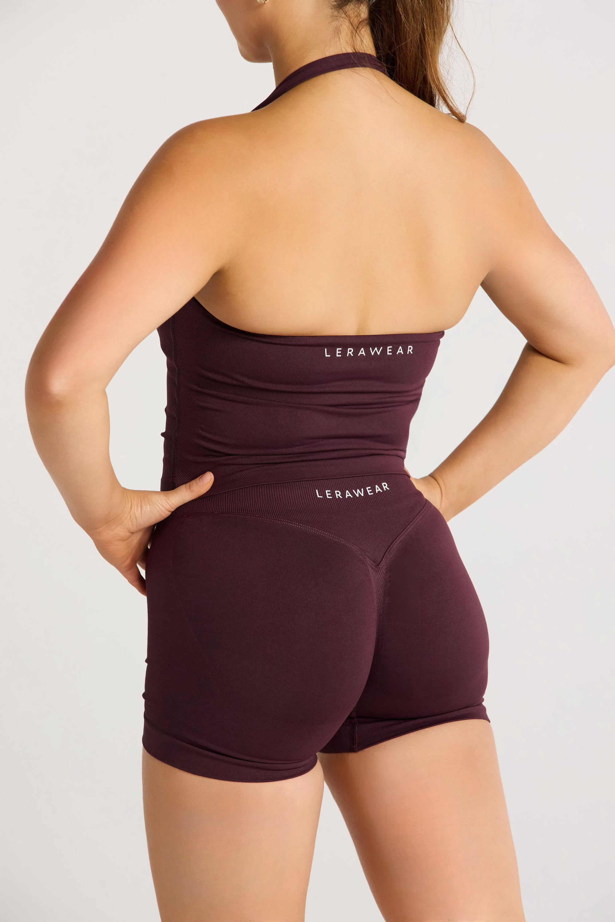 Sculpt Halter Tank - Espresso