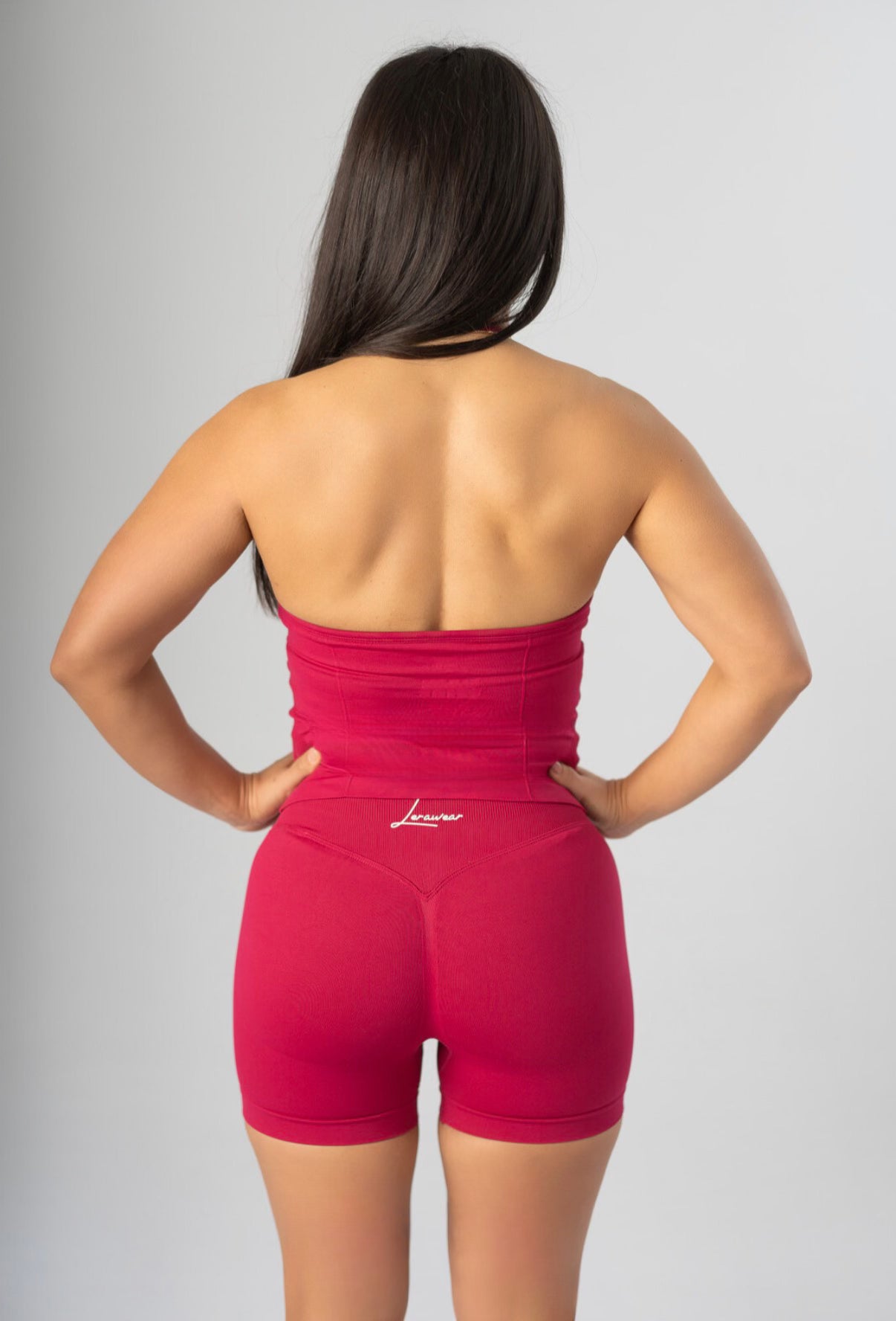 Sculpt Shorts Cherry red