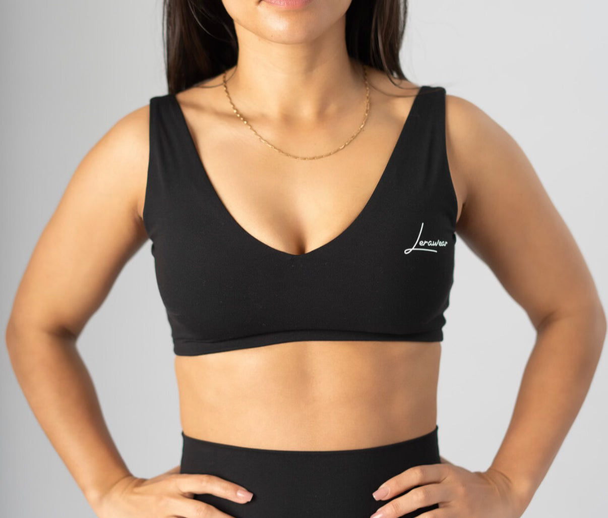 Luxe Bralette Black