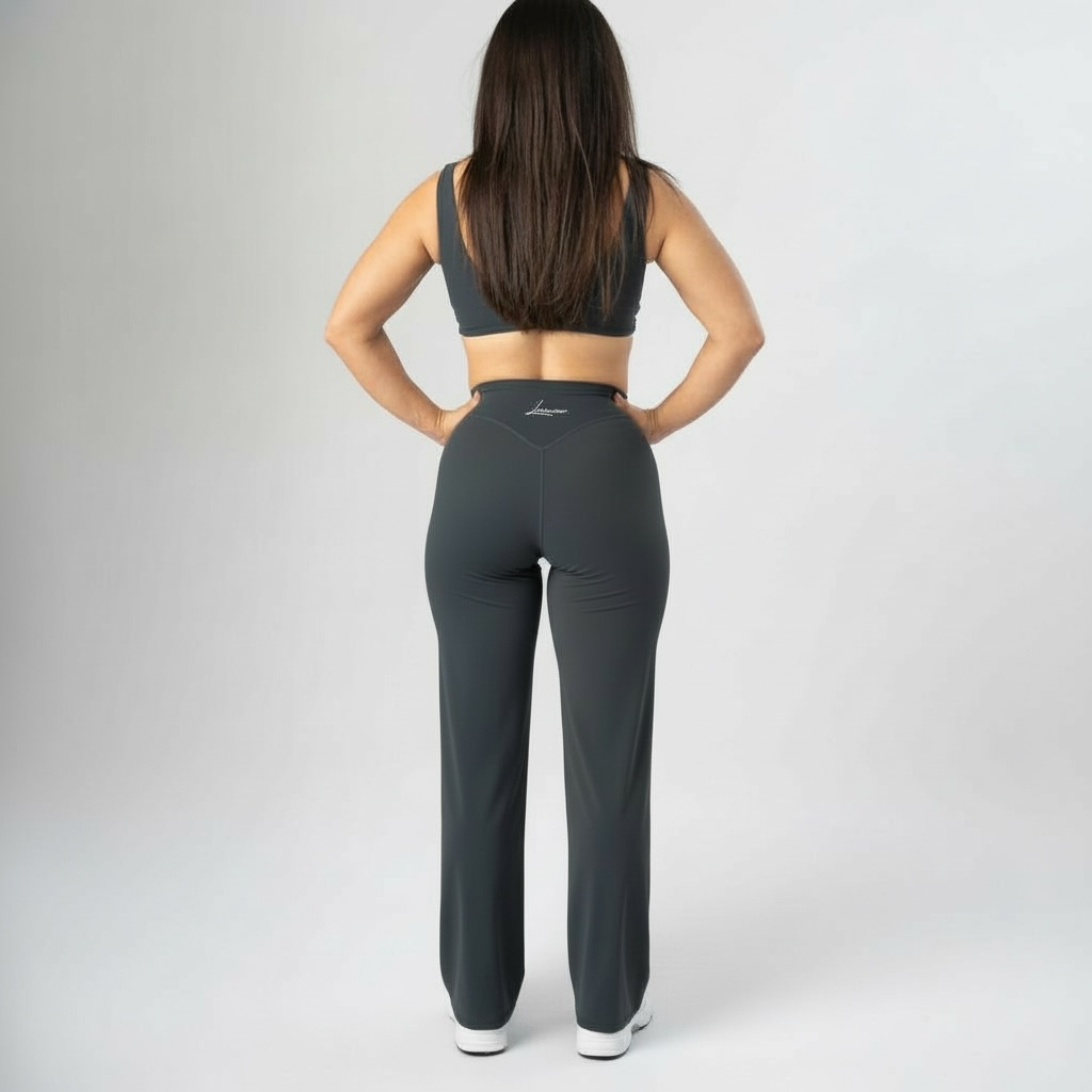Luxe Straight Leg Charcoal Grey